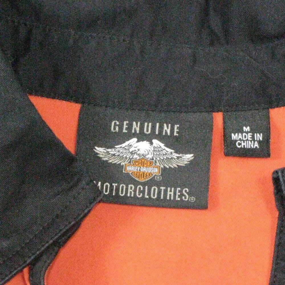 Harley-Davidson Zip Front 5 Patch Short Sleeve Sh… - image 7